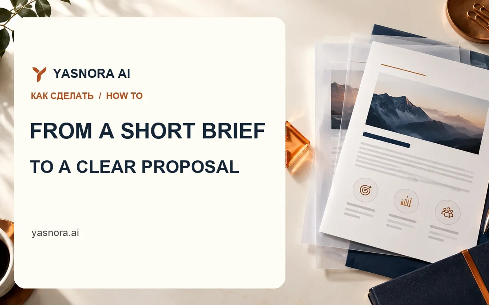 How to Turn a Short Client Brief into a Clear Proposal